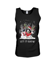 Xmas Reindeer - Basset Hound 1 Unisex Tank tile