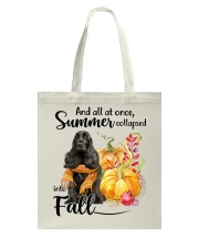 Into Fall - English Cocker Spaniel 1 Tote Bag tile