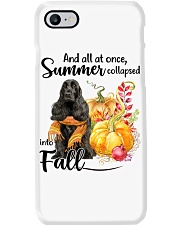 Into Fall - English Cocker Spaniel 1 Phone Case tile