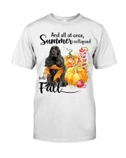 Into Fall - English Cocker Spaniel 1 Premium Fit Mens Tee tile