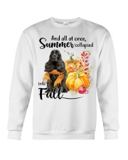 Into Fall - English Cocker Spaniel 1 Crewneck Sweatshirt tile