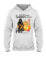 Into Fall - English Cocker Spaniel 1 Hooded Sweatshirt tile