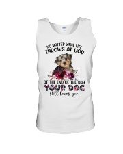 At The End - Morkie Unisex Tank tile