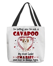 Dog Baby - Cavapoo 1 All-Over Tote tile