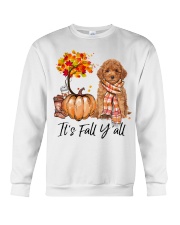 It is Fall - Miniature Poodle Crewneck Sweatshirt tile