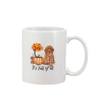 It is Fall - Miniature Poodle Mug tile