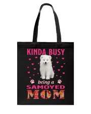 Kinda Busy - Samoyed Tote Bag tile