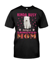 Kinda Busy - Samoyed Classic T-Shirt front
