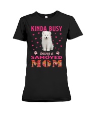 Kinda Busy - Samoyed Premium Fit Ladies Tee tile