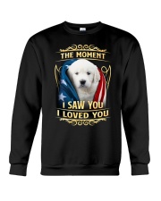 156 i loved you English Cream Golden Retriever Crewneck Sweatshirt tile