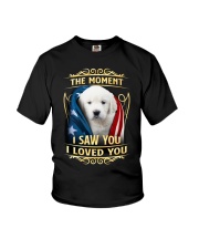 156 i loved you English Cream Golden Retriever Youth T-Shirt tile