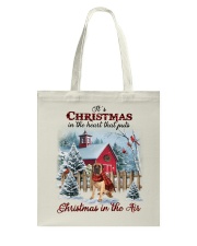 Christmas Air - English Mastiff 1 Tote Bag tile