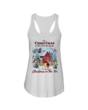 Christmas Air - English Mastiff 1 Ladies Flowy Tank tile