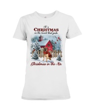 Christmas Air - English Mastiff 1 Premium Fit Ladies Tee tile