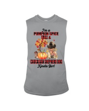Pumpkin Girl - Caucasian Shepherd Dog Sleeveless Tee tile