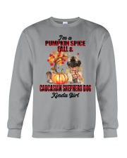 Pumpkin Girl - Caucasian Shepherd Dog Crewneck Sweatshirt tile