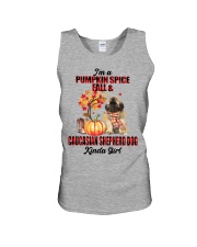 Pumpkin Girl - Caucasian Shepherd Dog Unisex Tank tile