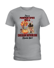 Pumpkin Girl - Caucasian Shepherd Dog Ladies T-Shirt tile