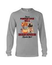 Pumpkin Girl - Caucasian Shepherd Dog Long Sleeve Tee tile