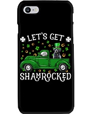 Shamrocked - GREY Schnoodle Phone Case tile