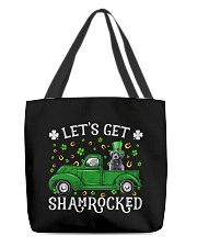 Shamrocked - GREY Schnoodle All-Over Tote tile