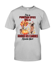 Pumpkin Girl - Bouvier des Flandres Classic T-Shirt front