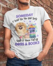 Old Lady - TAN Pekingese Classic T-Shirt apparel-classic-tshirt-lifestyle-26