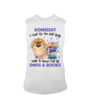 Old Lady - TAN Pekingese Sleeveless Tee tile