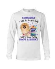 Old Lady - TAN Pekingese Long Sleeve Tee tile