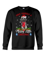 Little Christmas - SILVER Miniature Poodle Crewneck Sweatshirt tile