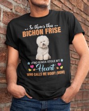 Kinda Stole - CREAM Bichon Frise Classic T-Shirt apparel-classic-tshirt-lifestyle-26
