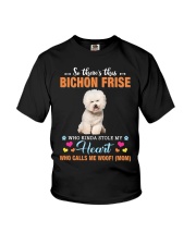 Kinda Stole - CREAM Bichon Frise Youth T-Shirt tile