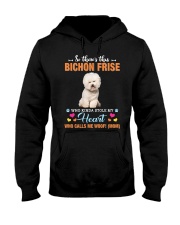Kinda Stole - CREAM Bichon Frise Hooded Sweatshirt tile