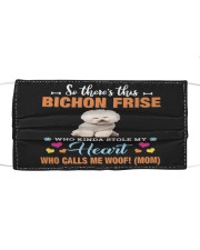 Kinda Stole - CREAM Bichon Frise Mask tile