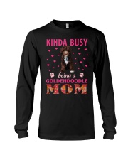 Kinda Busy - CHOCOLATE Goldendoodle Long Sleeve Tee tile