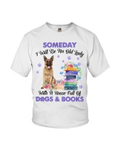 Old Lady - German Shepherd 2 Youth T-Shirt tile