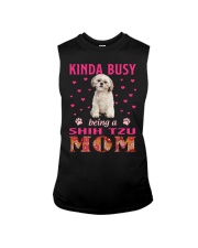 Kinda Busy - CREAM Shih Tzu Sleeveless Tee tile