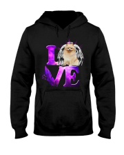 Heaven Love - Pomeranian Hooded Sweatshirt tile