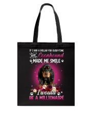 Millionaire - Coonhound Tote Bag tile