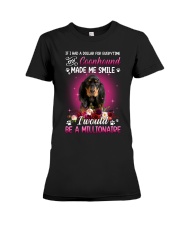 Millionaire - Coonhound Premium Fit Ladies Tee tile