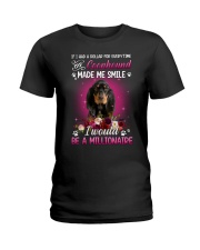 Millionaire - Coonhound Ladies T-Shirt tile