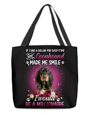 Millionaire - Coonhound All-Over Tote tile