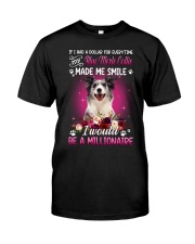 Millionaire - Blue Merle Collie Premium Fit Mens Tee tile