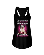 Millionaire - Blue Merle Collie Ladies Flowy Tank tile