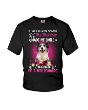 Millionaire - Blue Merle Collie Youth T-Shirt tile