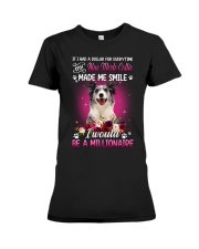 Millionaire - Blue Merle Collie Premium Fit Ladies Tee tile