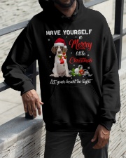 Little Christmas - English Springer Spaniel 1 Hooded Sweatshirt apparel-hooded-sweatshirt-lifestyle-front-11