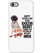 Father Day - English Mastiff Phone Case tile