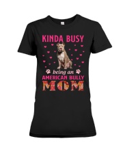 Kinda Busy - American Bully Premium Fit Ladies Tee tile