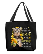 Journey - Yorkshire Terrier 3 All-Over Tote tile